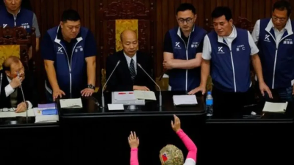 Dunia Politik Taiwan Memanas! Forum Perdepatan Berubah Menjadi Arena Pertarungan