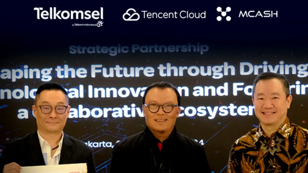 Kolaborasi Telkomsel Tencent dan MCASH dalam Mengembangkan Teknologi AI